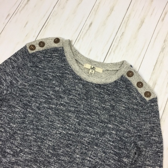Ya Los Angeles Navy/White Lightweight Knit Sweater - Picture 3 of 6